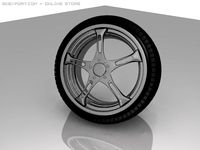 Wheel -1 3D Model