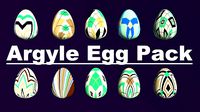 Argyle Eggs Pack Collect Monster Hatching Theme dragon