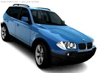 BMW X3 3D Model