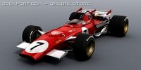 Ferrari F1 312b 3D Model