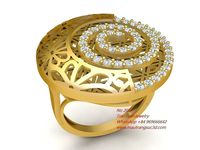 2037 Diamond Special Ring | 3D