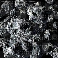 Asteroids 20 images TGA 3D Model