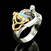 Topaz Angel Ring | 3D