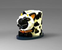 Luo Xiaohe - Taurus - Pen Holder | 3D