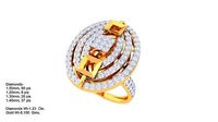 ring diamon DL-36 | 3D