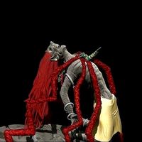 Ganon Dry Zelda Breath of the Wild II Fan Art Sculture  | 3D