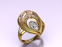 ring without ston | 3D