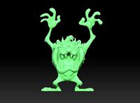 Taz Looney Toon Monster  | 3D