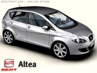 Seat Altea 3D Model