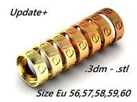 Cartier Love Ring 01 | 3D