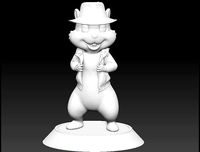 Chipmunk Squirrel Cartoon | 3D