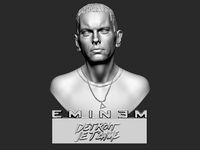 Eminem Face Bust 3D Printable model | 3D