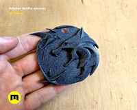 Witcher Netflix amulets  | 3D