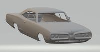 Coronet 1970 Printable Body Car | 3D