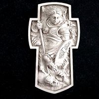 Jewelry cross Archangel Michael 1 | 3D
