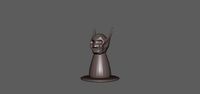 Vampire Pawn Coloured | 3D