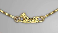 pendant panther | 3D