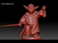 Yoda Sculpture | 3D