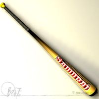 baseball bat 8 3D Model