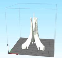 Monument des martyrs - Maquam Chahid - Alger | 3D