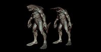 Sharkman and Hammerhead sharkman | 3D