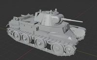 BT 7 Russian Tanks | 3D
