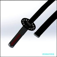 Tanjiro Kamado Demon Slayer Kimetsu no Yaiba Sword 3D print | 3D