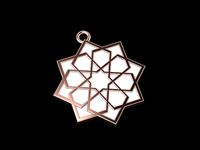 David Star Necklace 02 | 3D