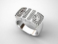 Parentesi ring - replica | 3D