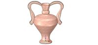 amphora greek cup vessel vase v09 for 3d print and cnc | 3D