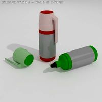 Download free Marker 3D Model