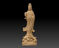 Kwanyin bodhisattva | 3D
