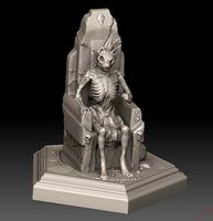 Wolfen Lich for 3D Print | 3D