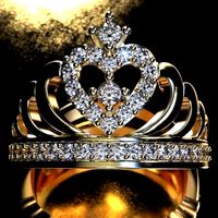 Crown ring | 3D