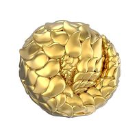 pangolin earring | 3D