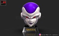 Frieza Head - frieza Mask - Helmet Dragon ball cosplay  | 3D