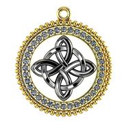 028 Celtic pendand | 3D