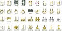 2500 Women Earrings jcd jewelcad model  | 3D