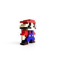 Mario Bros 8 Bit | 3D