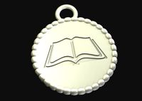 Kids Reading Reward Medal  | 3D