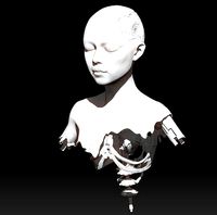 alita battle angel scrap | 3D