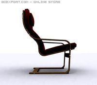 Armchair Poang 3D Model