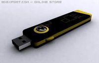 Silicon Power USB Flash Drive 3D Model