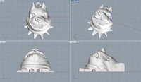 Pitbull pendant | 3D