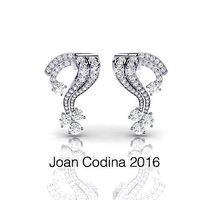 The Tourist Earrings  as seen in the Hollywood Movie | 3D