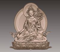 Tibetan Buddhisattva | 3D