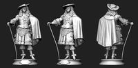 19th Century Man Sculpture | 3D