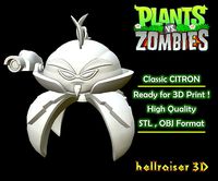 Plants vs Zombies - Classic Citron | 3D