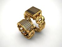 Cartier rings | 3D