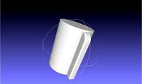 Cap for pinpointer Gold Hunter | 3D
